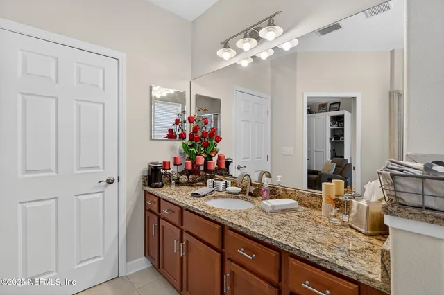 a view of a dining room with furniture window and garden