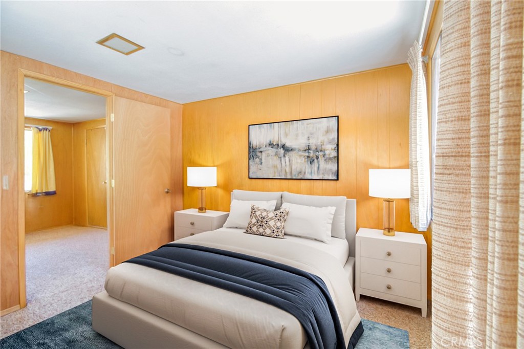 960 Snowbird Road Wrightwood, CA 92397 - Photo 6 of 78 digitally staged upper bedroom