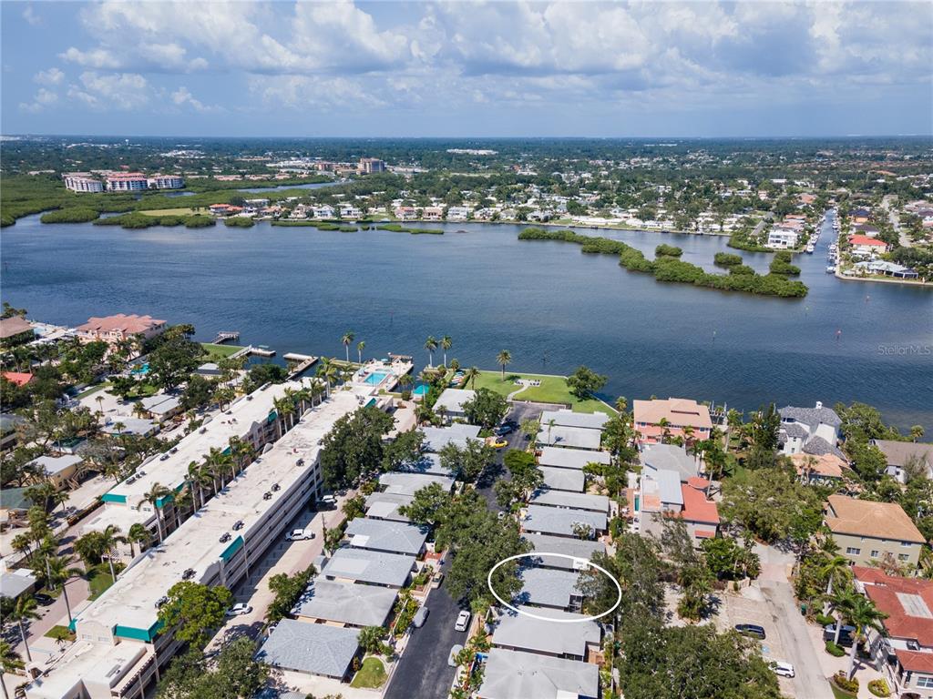 6005 Midnight Pass Road, Unit S4 Sarasota, FL 34242 - Photo 33 of 34 an aerial view of a city