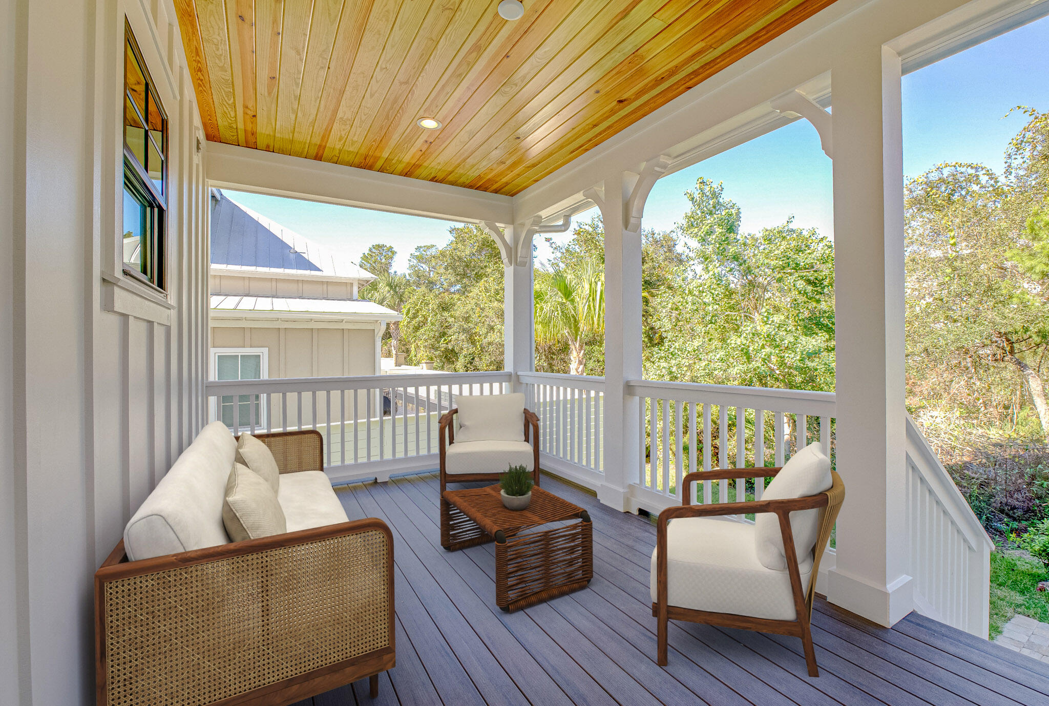 174 Grande Pointe Cir Inlet Beach Inlet Beach, FL 32461 - Photo 26 of 55 a living room with furniture and a floor to ceiling window