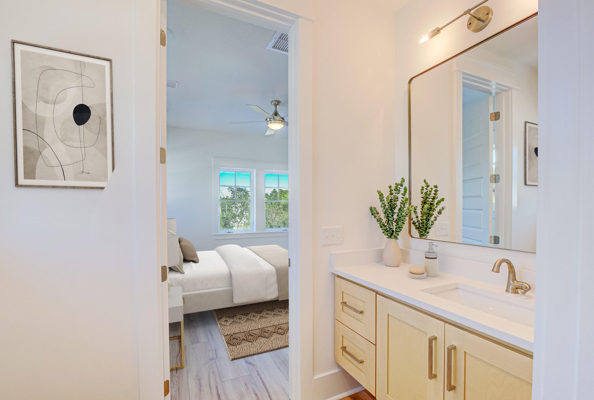 174 Grande Pointe Cir Inlet Beach Inlet Beach, FL 32461 - Photo 37 of 55 Jack and Jill Bedroom 1