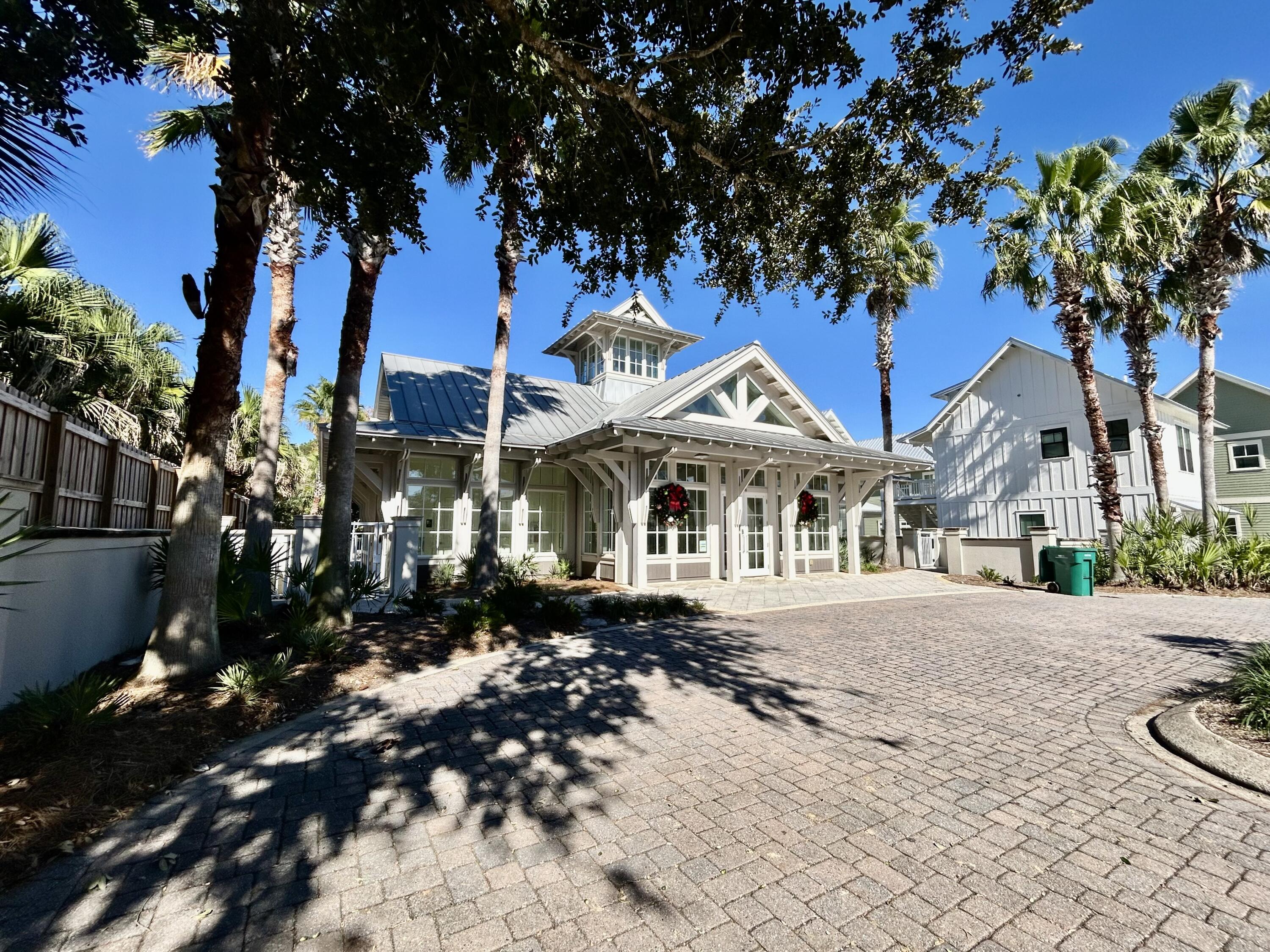 174 Grande Pointe Cir Inlet Beach Inlet Beach, FL 32461 - Photo 48 of 55 a front view of a house with garden