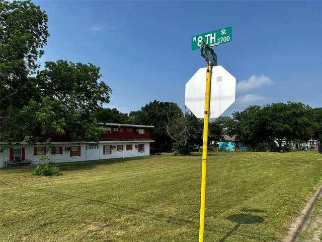 a swimming pool with a yard