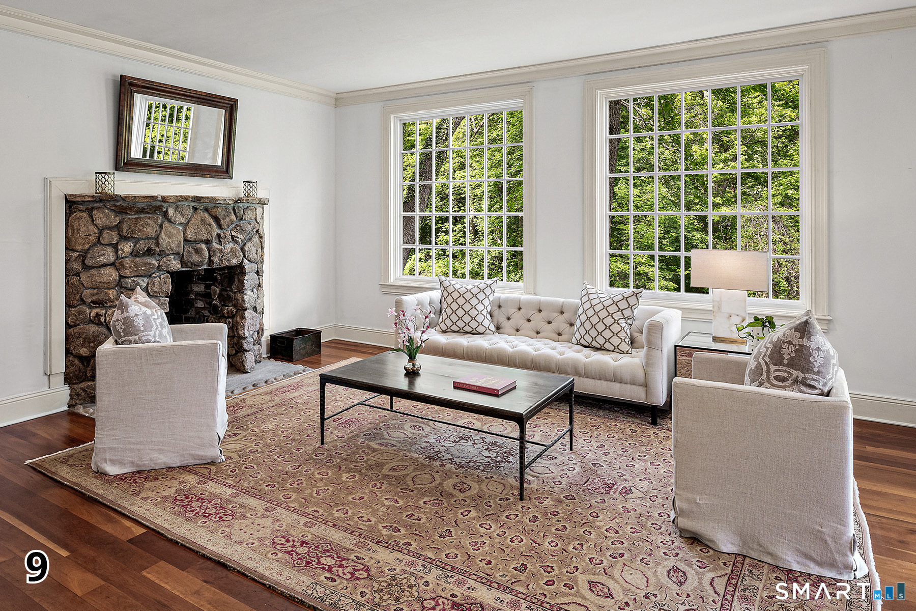 32 Steep Hill Road Weston, CT 06883 - Photo 7 of 41 a living room with furniture and a window