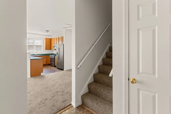 a view of entryway and hall