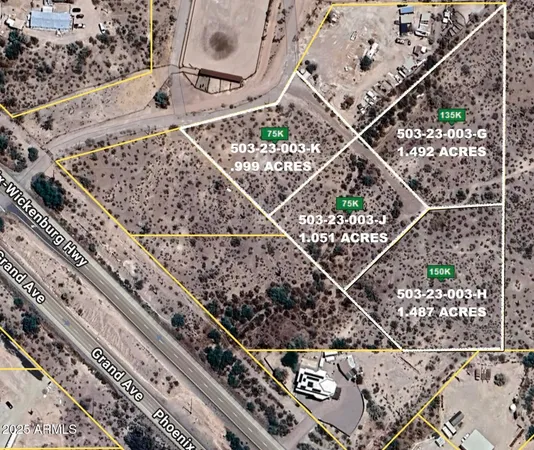 $75,000 | Xx North Xx N Japanese Garden, Unit J, Morristown, AZ 85342