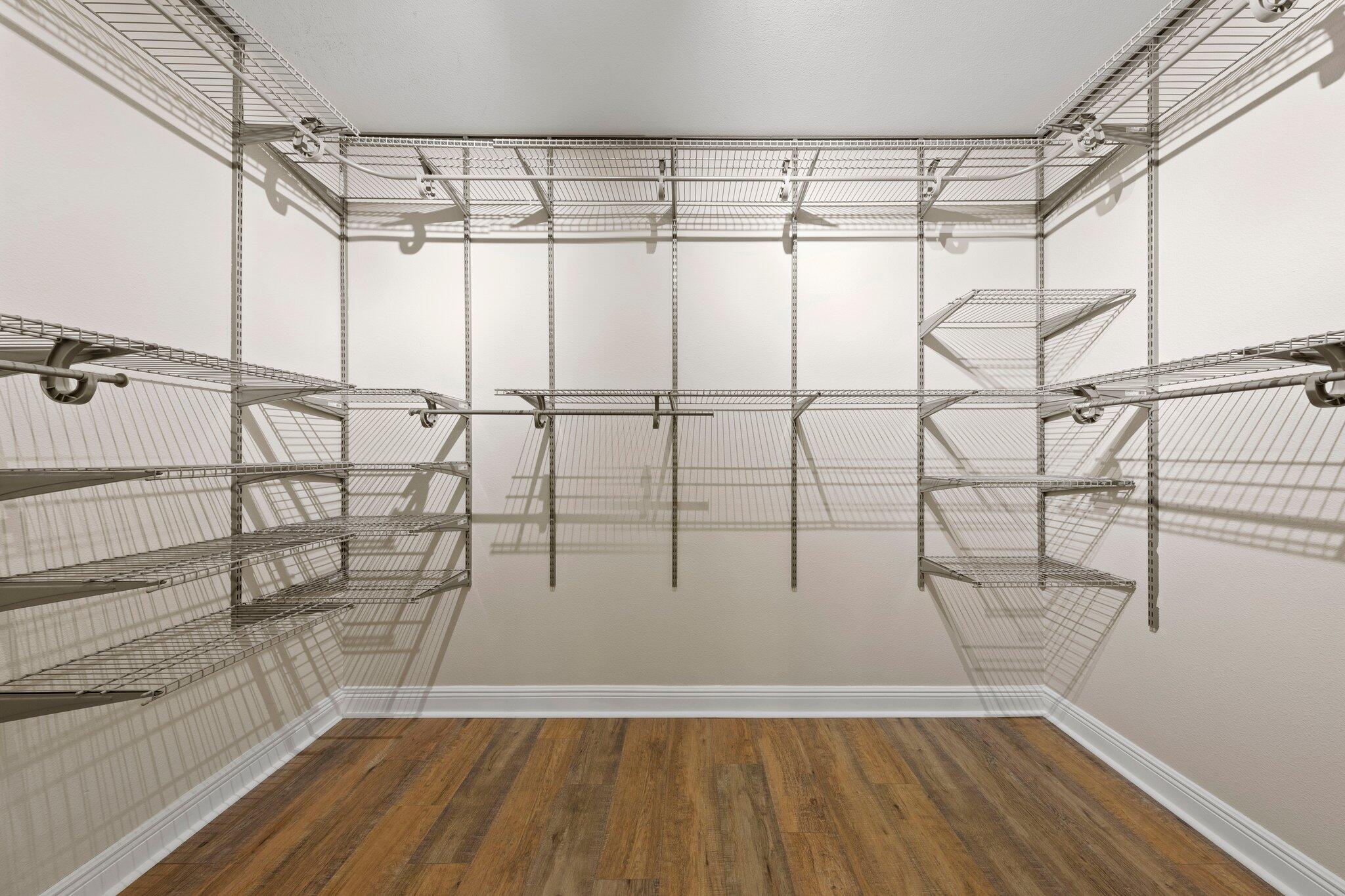 208 Foxchase Way Crestview, FL 32536 - Photo 31 of 51 a view of a room with racks on the wall