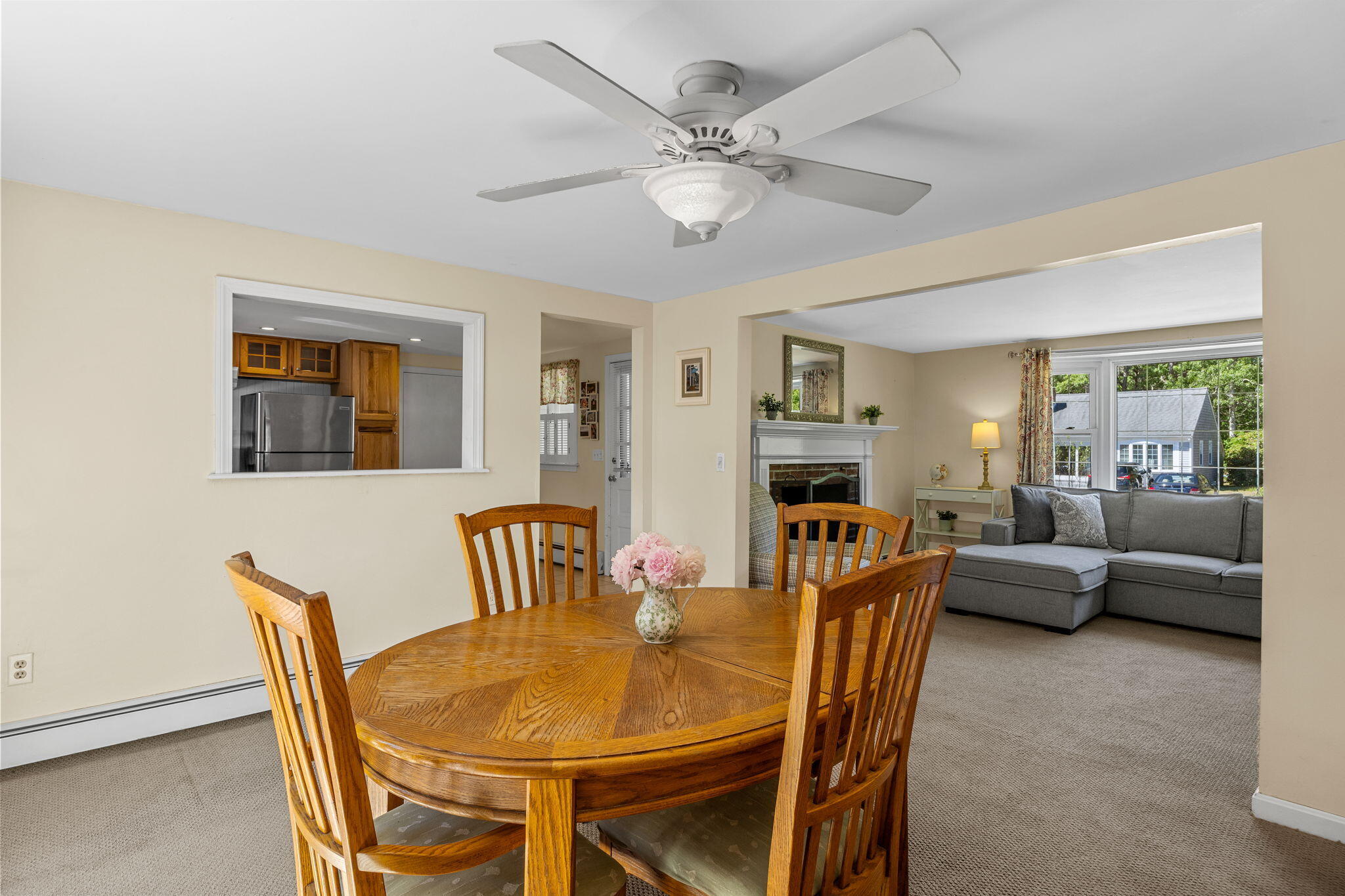 74 Taft Road West Yarmouth, MA 02673 - Photo 8 of 31 dining room to kitchen