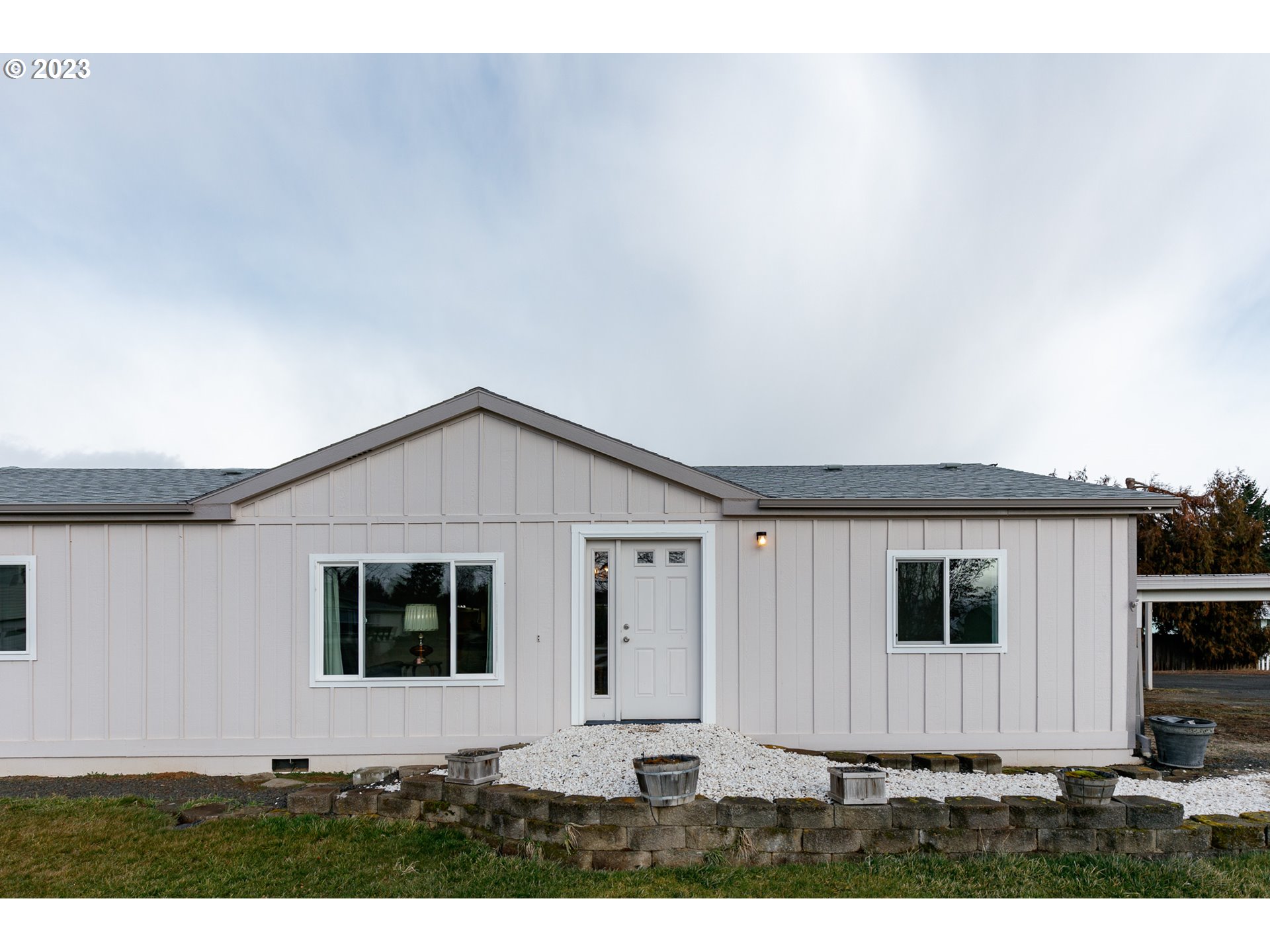 1404 Dillon Road Hood River, OR 97031 - Photo 24 of 30 a house view with a backyard space
