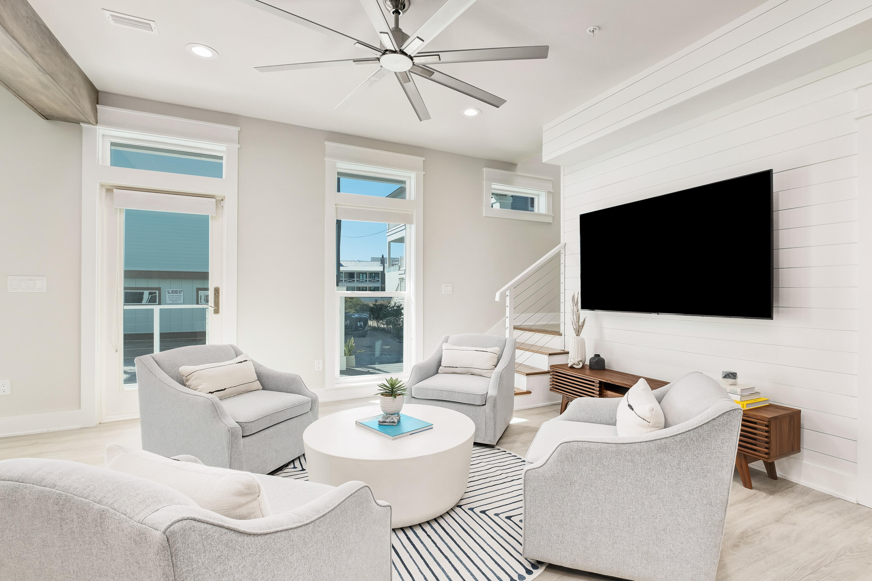 76 Hotz Avenue Santa Rosa Beach, FL 32459 - Photo 14 of 71 a living room with furniture and a flat screen tv