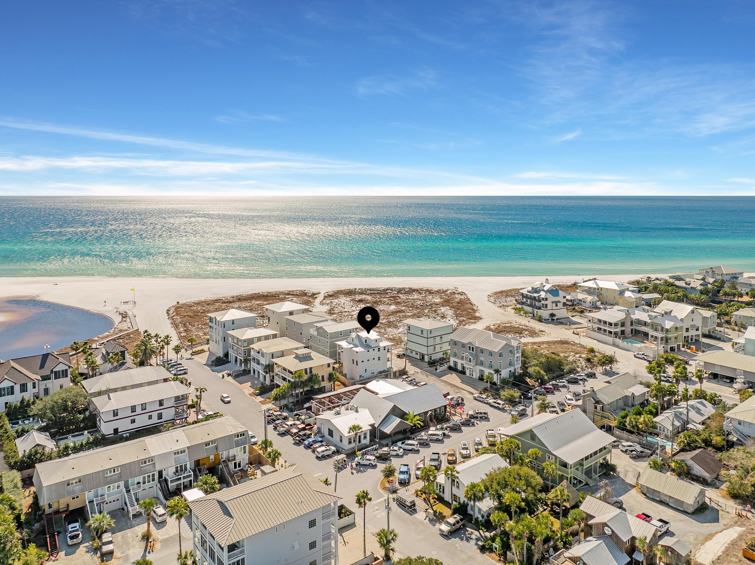 76 Hotz Avenue Santa Rosa Beach, FL 32459 - Photo 67 of 71 a view of a city with an ocean