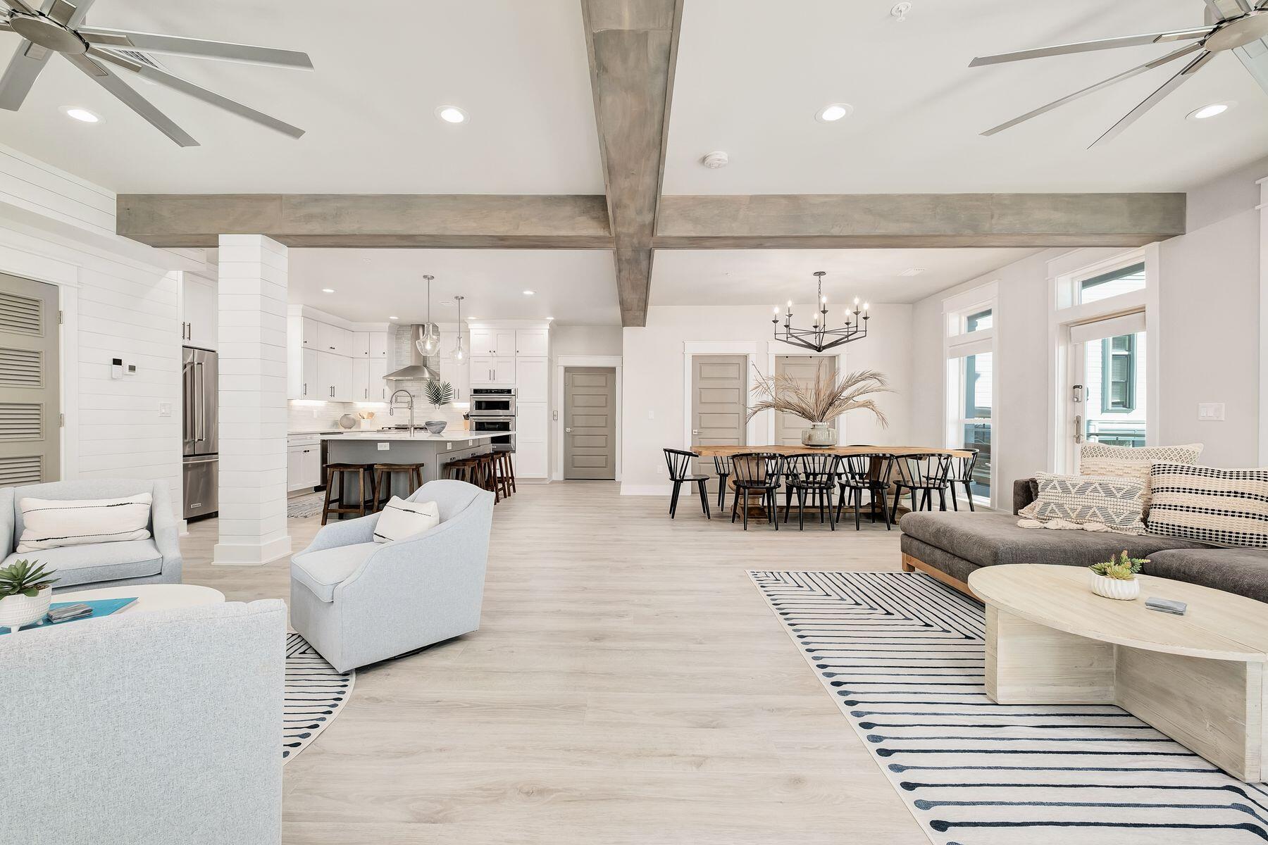 76 Hotz Avenue Santa Rosa Beach, FL 32459 - Photo 8 of 70 a living room with furniture and a large window