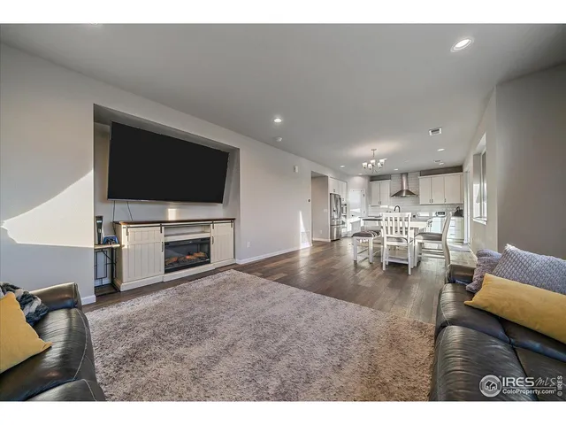 a bedroom with furniture and a bed