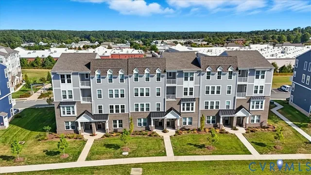 a view of a city that has tall buildings