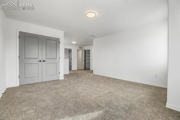 a view of empty room
