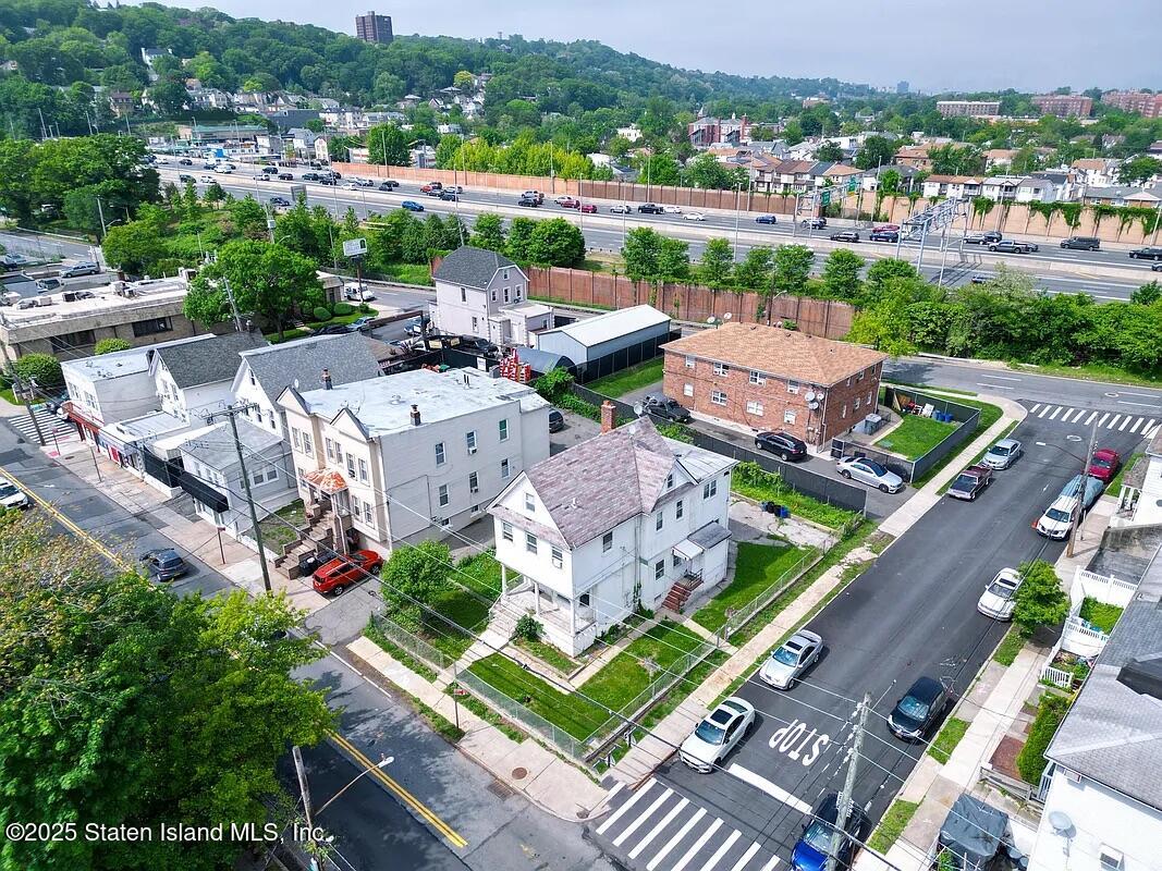 1905 Clove Road Staten Island, NY 10304 - Photo 25 of 29 an aerial view of a house with a garden view