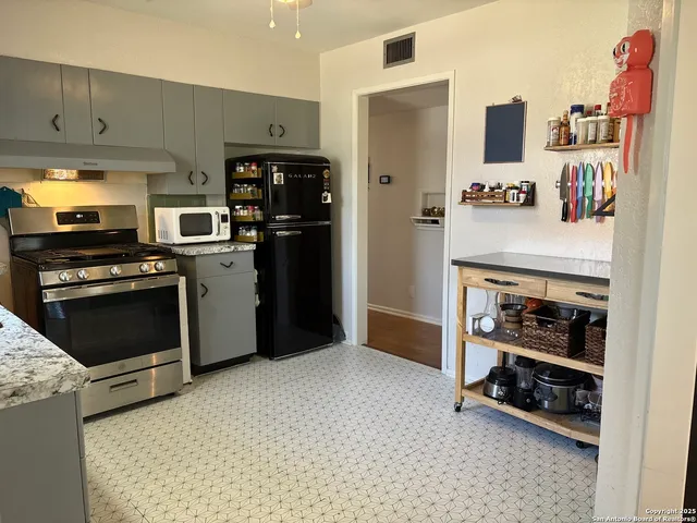 a room with storage and utility