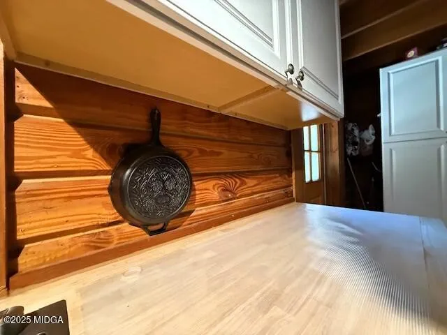 a view of a car garage