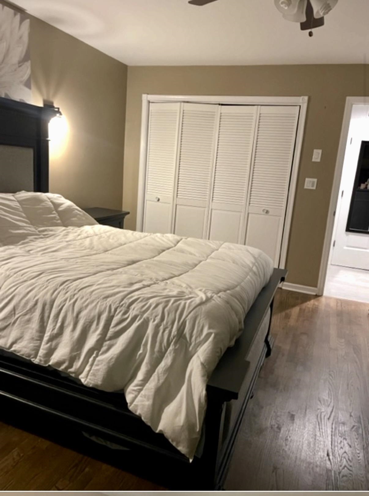 533 Madison Street, Unit 3A Hoboken, NJ 07030 - Photo 9 of 11 a bedroom with a bed and a window