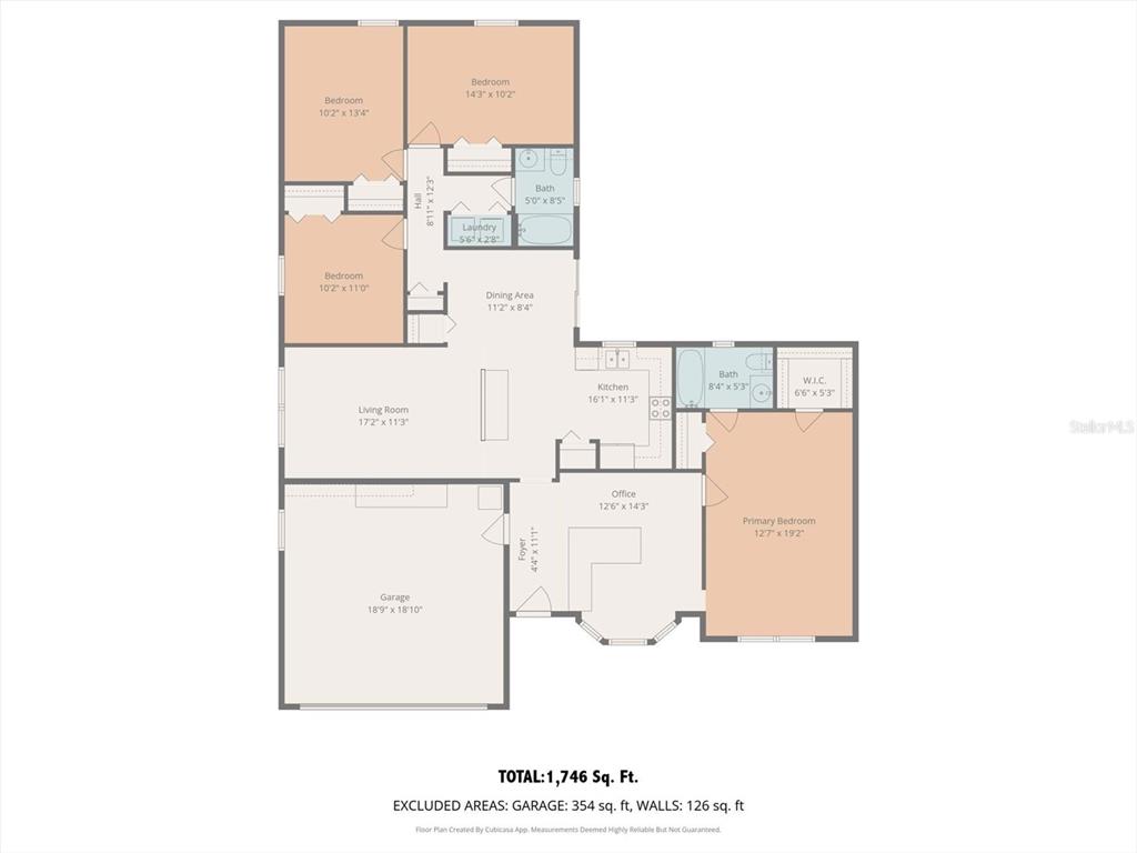 7172 Toledo Road Spring Hill, FL 34606 - Photo 2 of 38 a picture of a floor plan