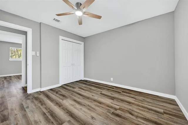 wooden floor in an empty room