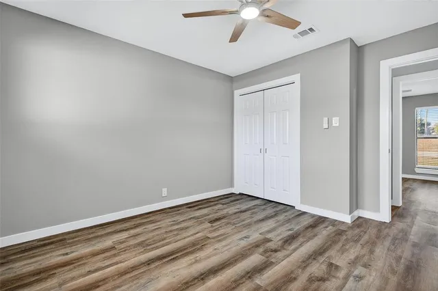 wooden floor in an empty room