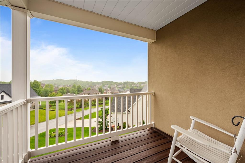 1272 McEwen Road Canonsburg, PA 15317 - Photo 35 of 50 Enjoy a coffee or glass of wine as you take in thebeautiful neighborhood views of Alto Piano