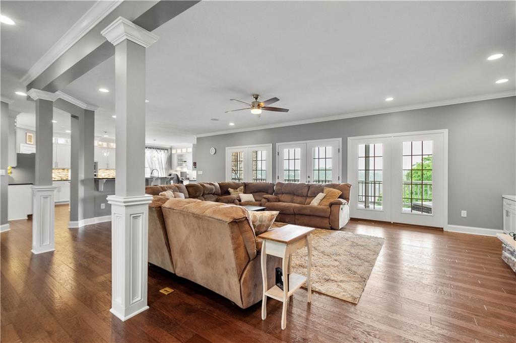 1272 McEwen Road Canonsburg, PA 15317 - Photo 8 of 50 The Great Room is so bright with a wall of windowsand glass doors that lead to the deck.