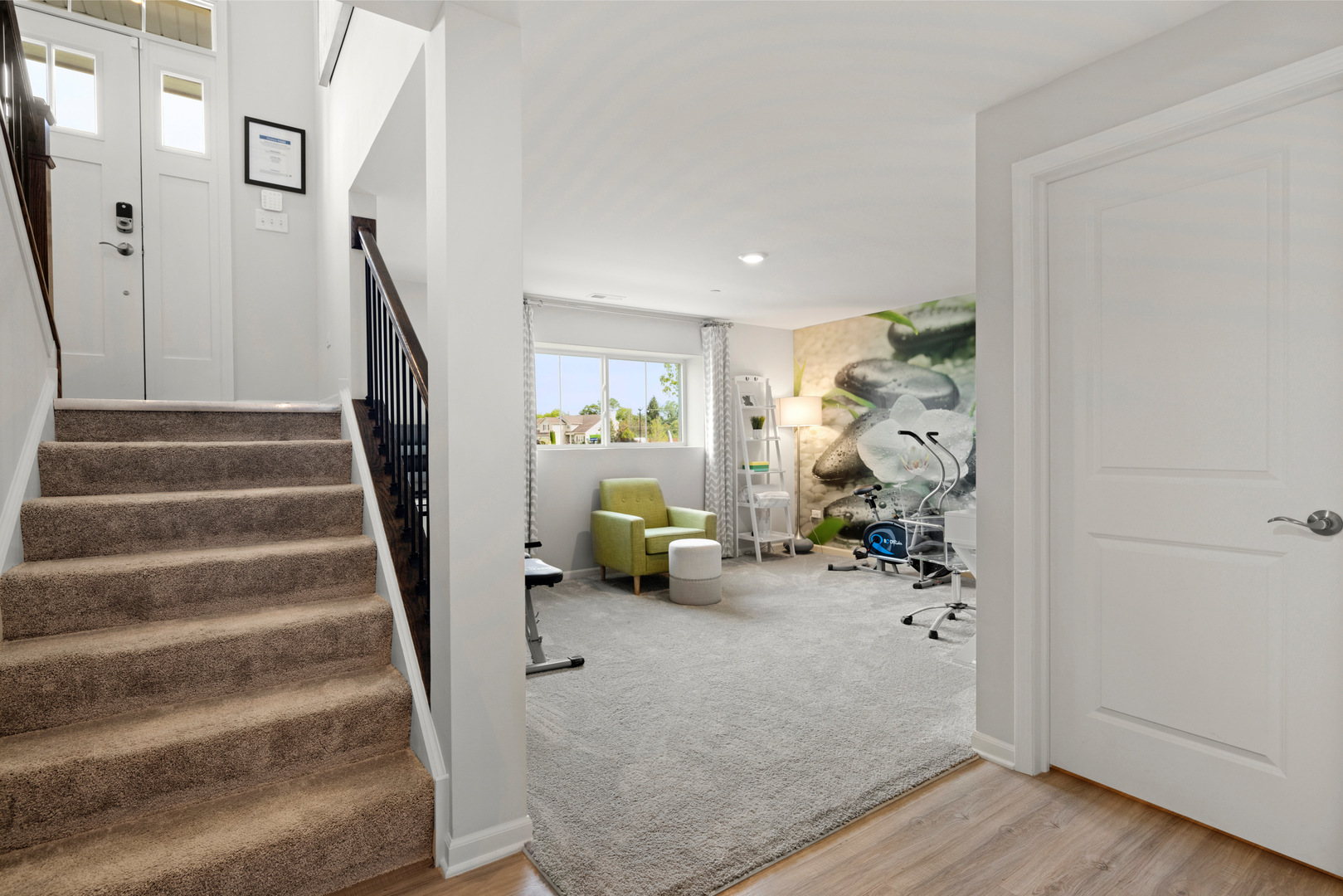 543 Wolverine Drive Aurora, IL 60502 - Photo 16 of 30 a view of entryway with livingroom and furniture