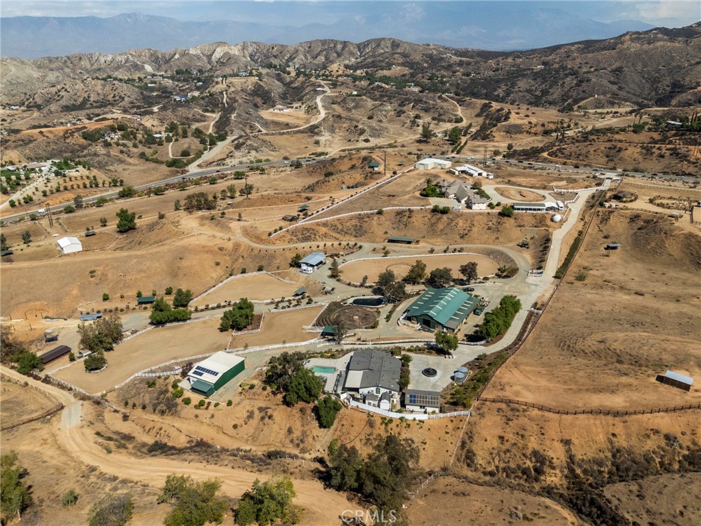 8411 Reche Canyon Road Colton, CA 92324 - Photo 58 of 74 Aerial view includes neighboring parcels not included in sale.