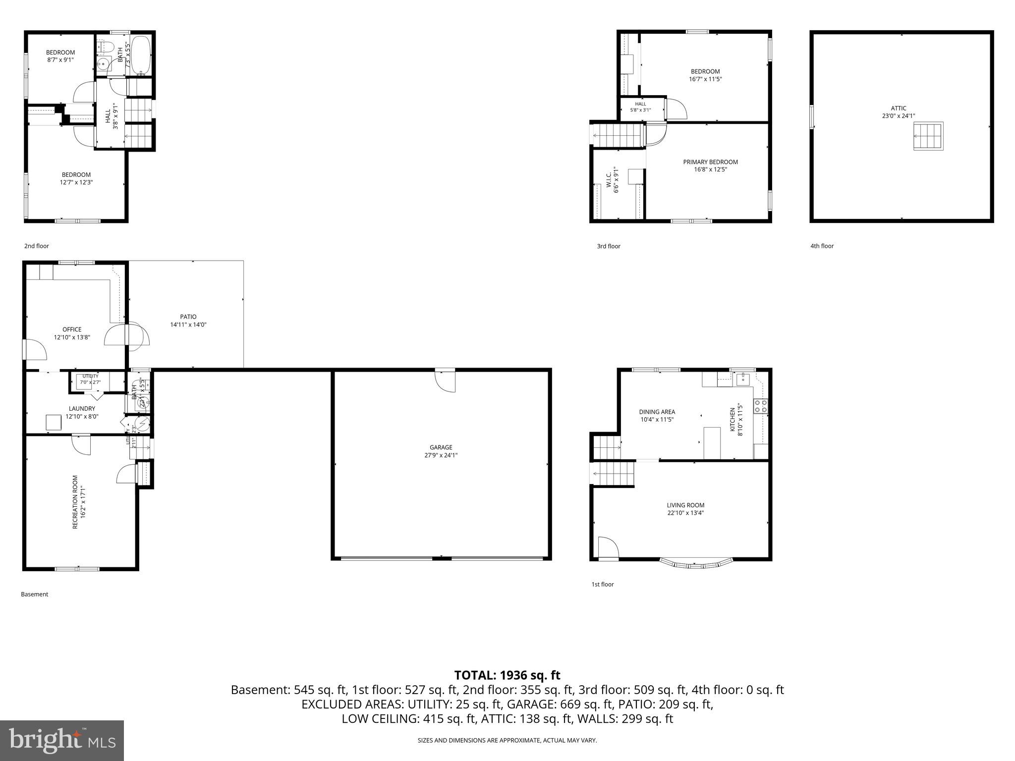 1018 Hopewell Road Downingtown, PA 19335 - Photo 37 of 37 Floorplan, buyer to verify square footage