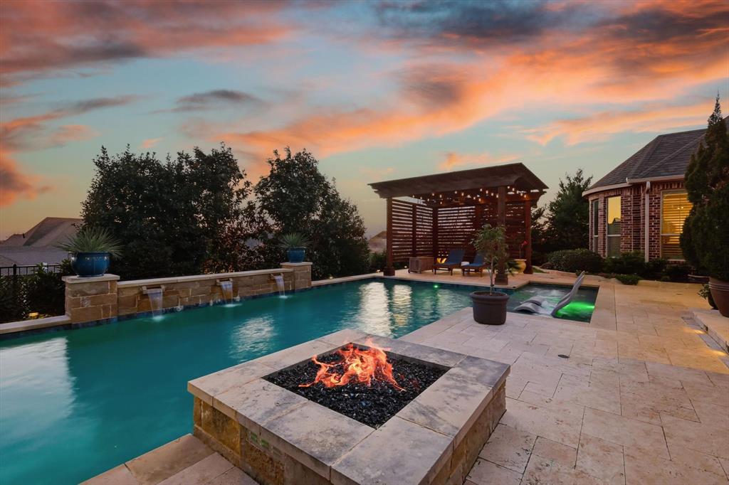 921 Winding Ridge Trail Southlake, TX 76092 - Photo 30 of 40 a view of a terrace with sitting area
