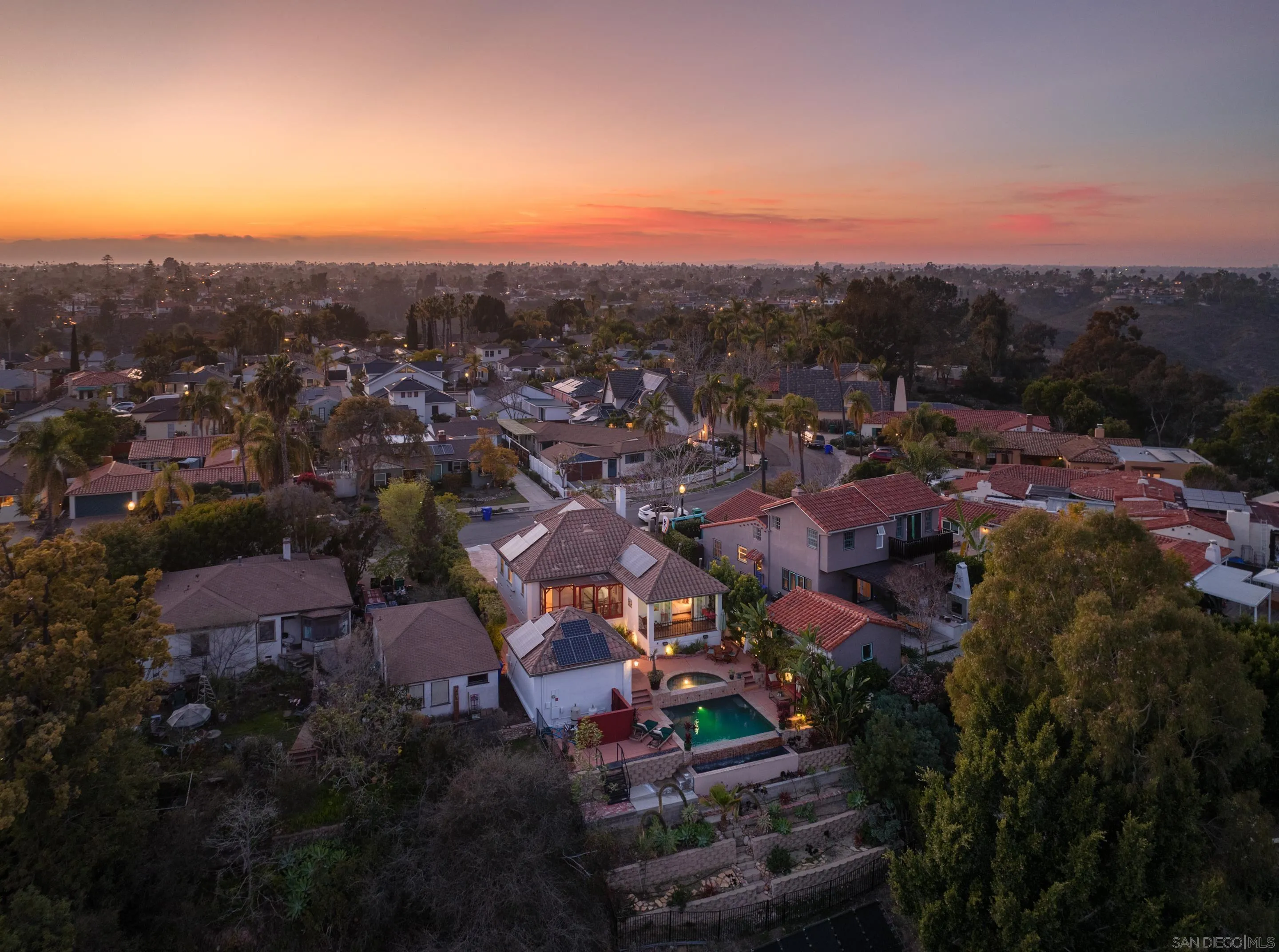4725 Natalie Drive San Diego, CA 92115 - Photo 6 of 34 a view of a city with mountains in the background