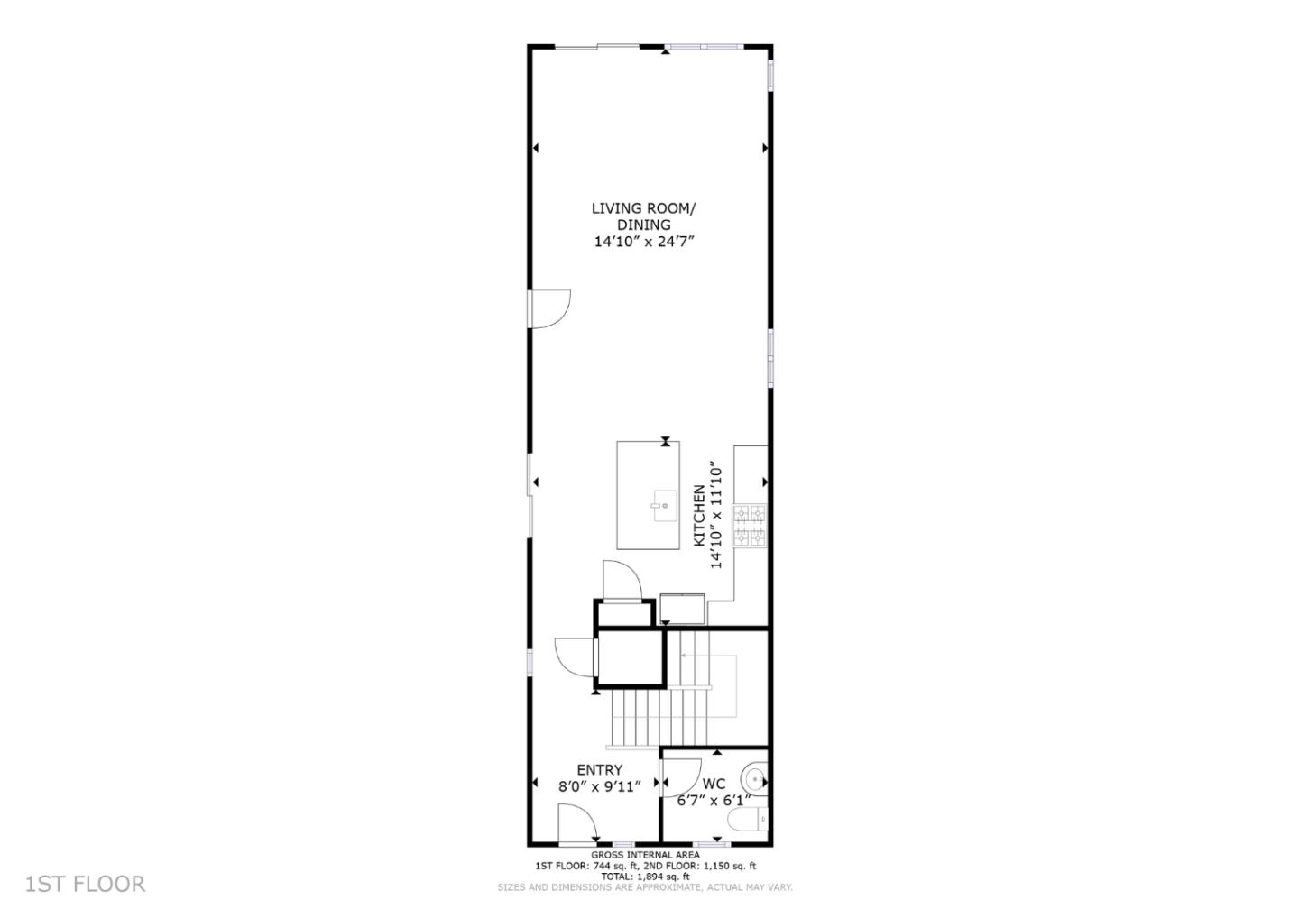 7708 Sumac Place Gilroy, CA 95020 - Photo 25 of 26 a picture of a floor plan