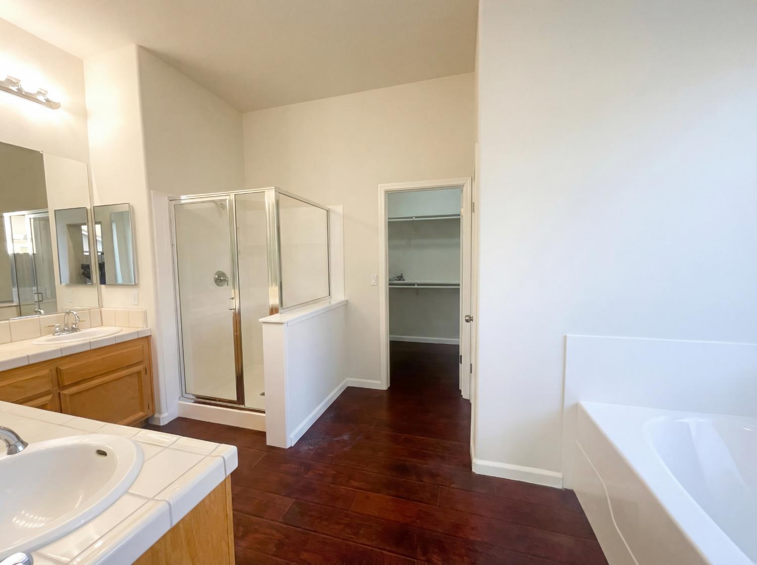 8137 Wyndwillow Way Elk Grove, CA 95758 - Photo 25 of 41 a view of a kitchen with a refrigerator and a sink