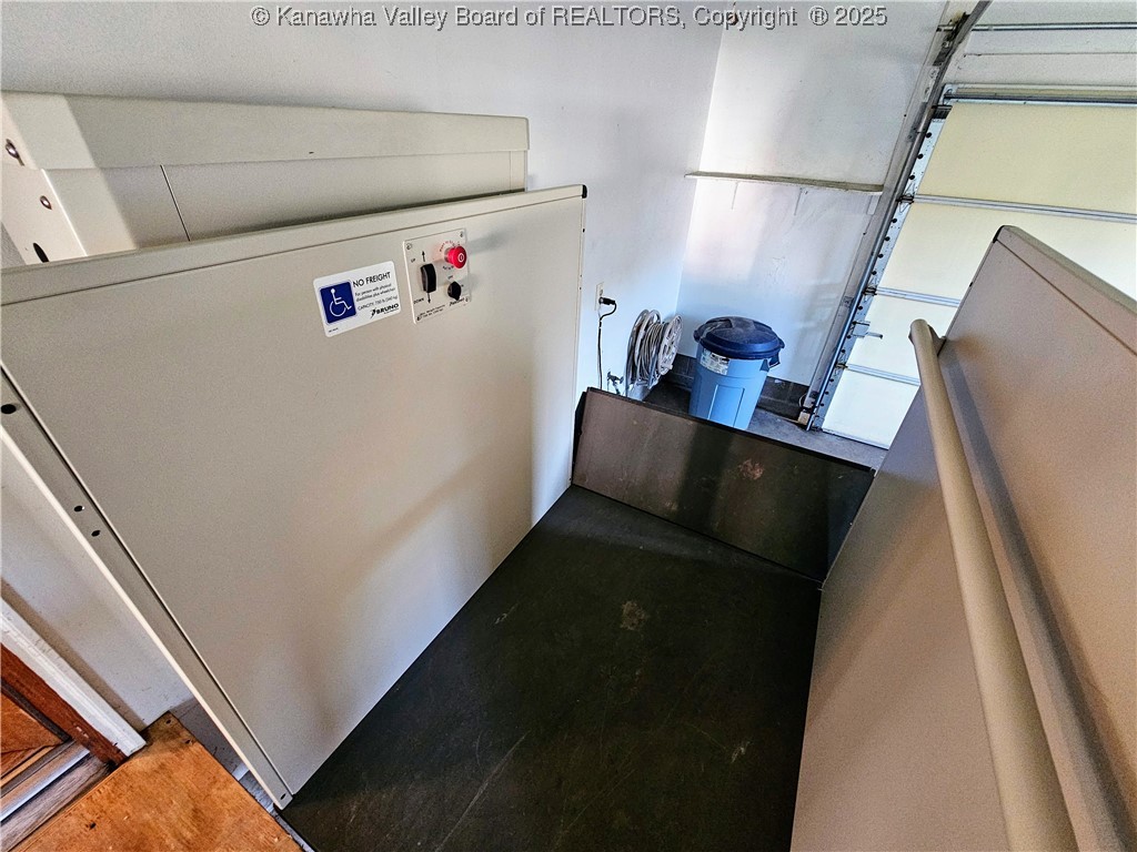 10865 Huntington Road Gallipolis Ferry, WV 25515 - Photo 39 of 40 Wheelchair Lift in Garage