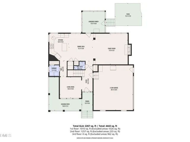 $579,900 | 8649 Glade Hill Drive, Apex, NC 27539