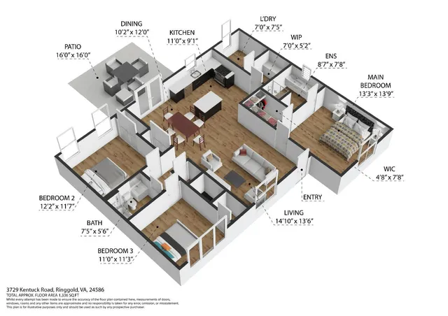 $299,900 | 3729 Kentuck Road, Ringgold, VA 24586