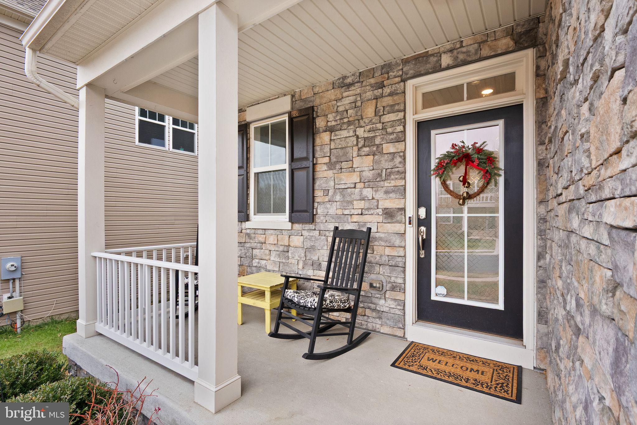 9516 Sanger Street Lorton, VA 22079 - Photo 2 of 45 a view of front door with outdoor seating