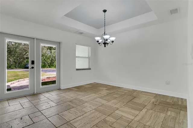 a view of an empty room with window