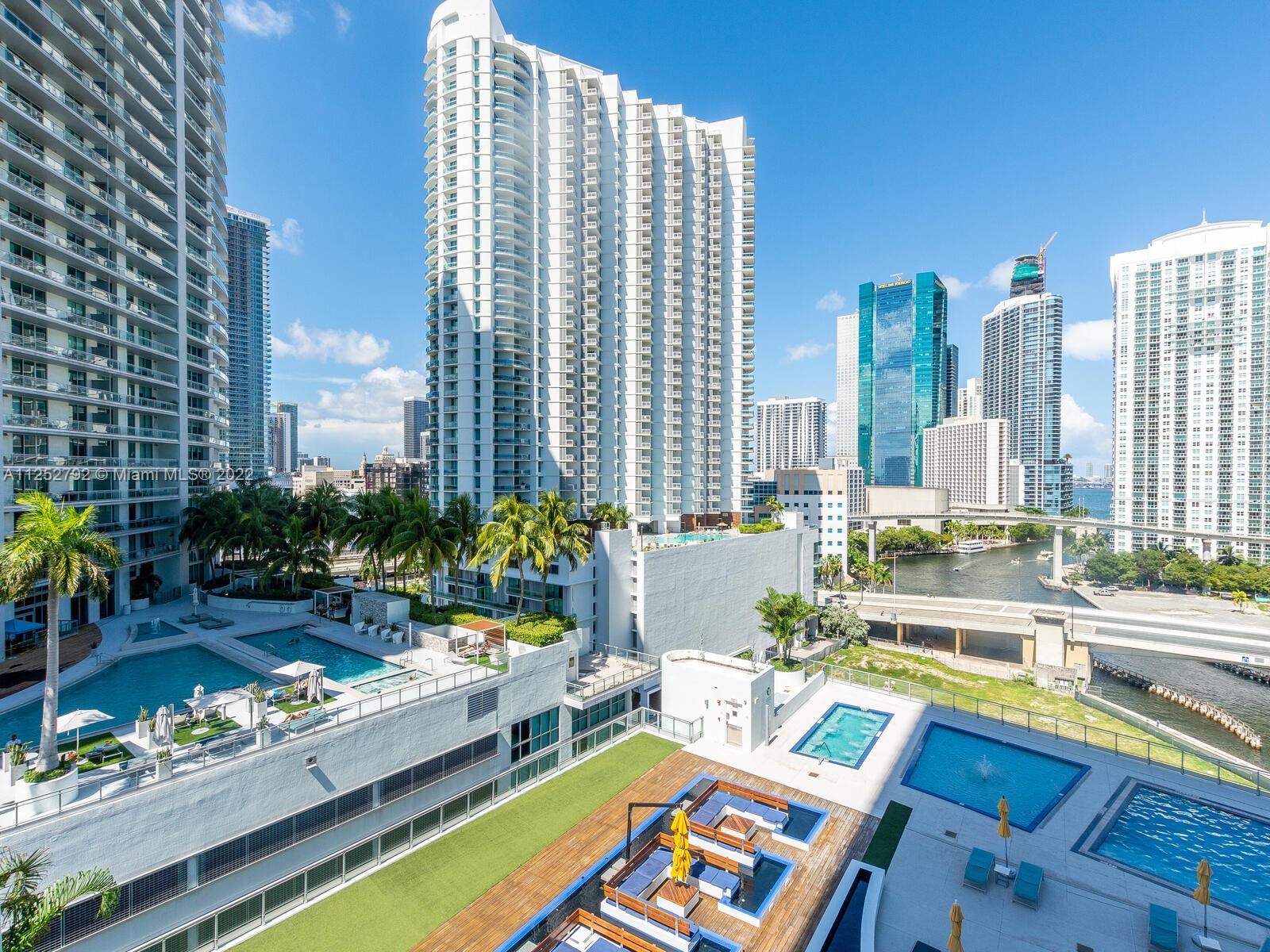 92 Southwest 3rd Street, Unit 1510 Miami, FL 33130 - Photo 51 of 90 a view of a city with tall buildings