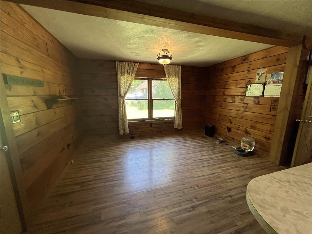 1149 School Road Apollo, PA 15613 - Photo 15 of 32 a view of empty room with wooden floor and fan