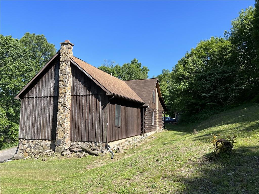 1149 School Road Apollo, PA 15613 - Photo 5 of 32 a backyard of a house with lots of green space