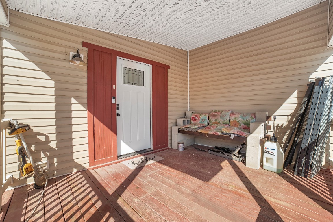 4048 Sutherland Springs Road Seguin, TX 78155 - Photo 2 of 23 a backyard of a house with seating space