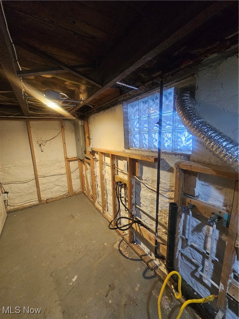 4495 Ammon Road Cleveland, OH 44143 - Photo 20 of 26 Unfinished below grade area with electric panel