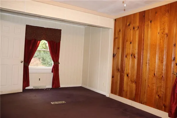 a view of front door