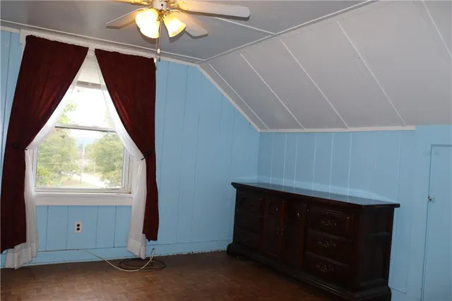 a view of an empty room with window