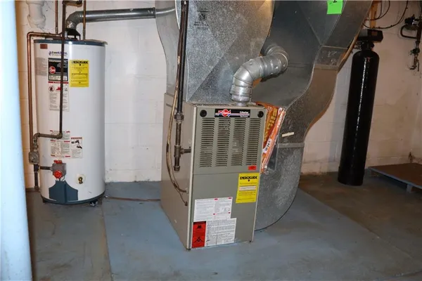 a view of storage and utility room