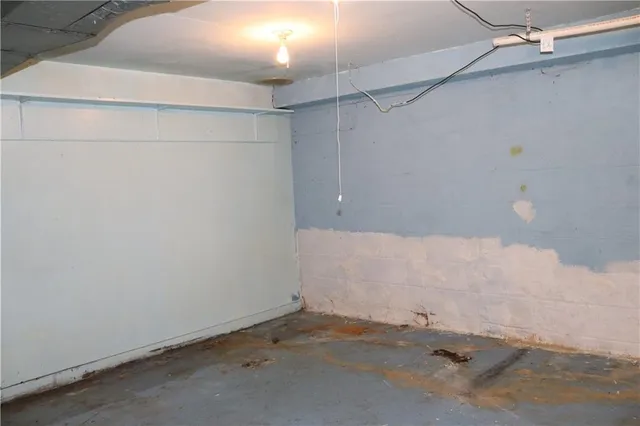 a room with gym equipment