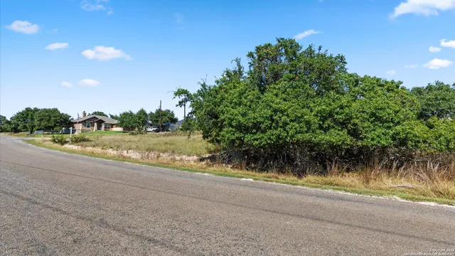 a view of a lake view with a garden